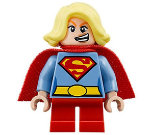 LEGO Supergirl z Krótkie nogi Minifigurka