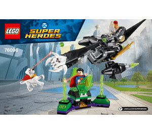 LEGO Superman & Krypto Team-En haut 76096 Instructions