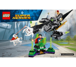 LEGO Superman & Krypto Team-Up 76096 Byggeinstruksjoner