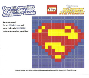 LEGO Superman Shield Set TRUSHIELD-2