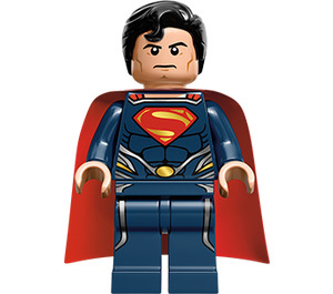 LEGO Superman mit Dark Blau Anzug Minifigur