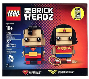 LEGO Superman & Wonder Woman Set 41490 Packaging