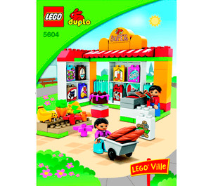 LEGO Supermarket 5604 Instructions
