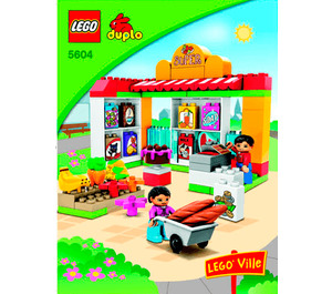 LEGO Supermarket 5604 Instruktioner