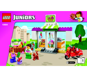 LEGO Supermarket Koffer 10684 Instructions