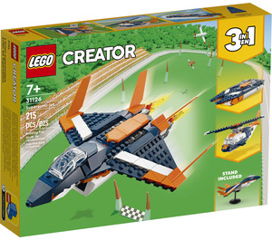 LEGO Supersonic-jet 31126 Packaging