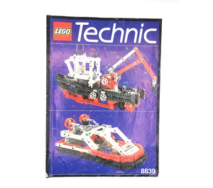 LEGO Supply Ship Set 8839 Instructions