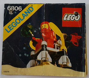 LEGO Surface Hopper Set 6806 Instructions