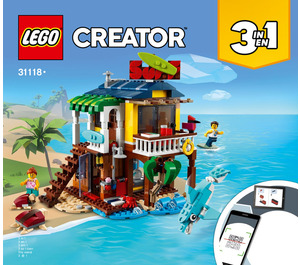 LEGO Surfer Beach House Set 31118 Instructions