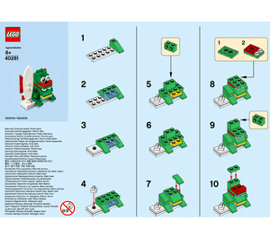 LEGO Surfer Dragon Set 40281 Instructions