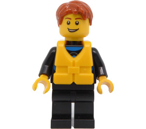 LEGO Surfer in Wetsuit with Life Jacket Minifigure