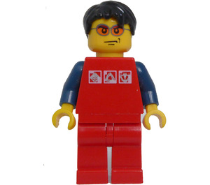 LEGO Surfer mit Rot Hemd Minifigur