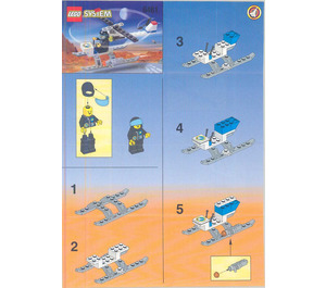 LEGO Surveillance Chopper Set 6461 Instructions