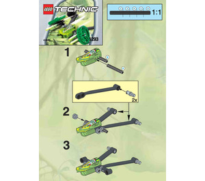 LEGO Swamp Craft Set 1293 Instructions