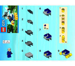 레고 Swamp Police Helicopter 30311 지침