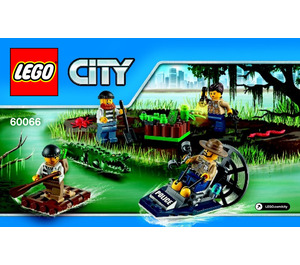 LEGO Swamp Polizei Starter Set 60066 Instructions