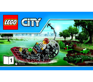 LEGO Swamp Polizei Station 60069 Instructions