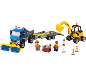 LEGO Sweeper & Excavator 60152