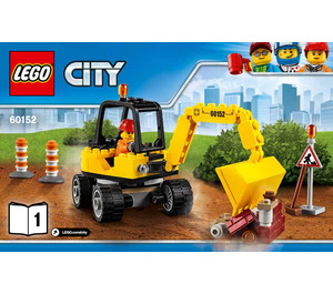 LEGO Sweeper & Excavator 60152 Ohjeet