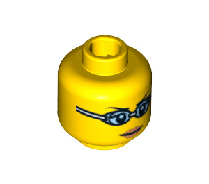 LEGO Swimming Champion Head (Safety Stud) (3626 / 10009)