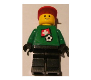 LEGO Swiss Football Goal Keeper Minifigure