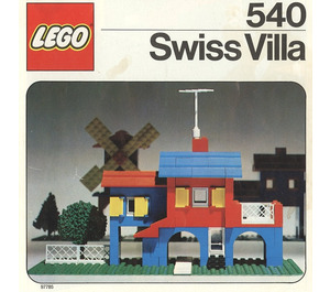 LEGO Swiss villa 540-3