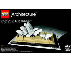 LEGO Sydney Opera House Set 21012 Instructions