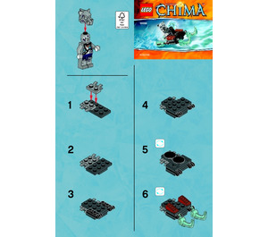 LEGO Sykor's Ice Cruiser Set 30266 Instructions
