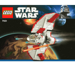 LEGO T-6 Jedi Shuttle Set 7931-1 Instructions