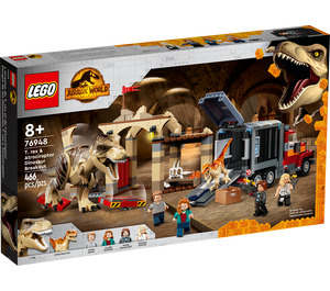 LEGO T. rex & Atrociraptor Dinosaur Breakout Set 76948 Packaging