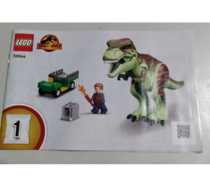 LEGO T. rex Dinosaur Breakout 76944 Инструкции