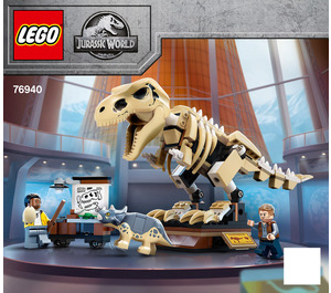 LEGO T. rex Dinosaur Fossil Exhibition Set 76940 Instructions
