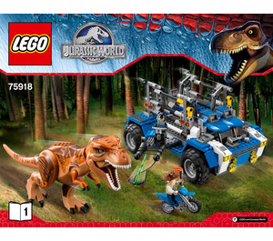 LEGO T. rex Tracker 75918 Instructions
