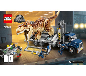 LEGO T. rex Transport 75933 Anweisungen