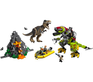 LEGO T. rex vs Dino-Mech Battle Set 75938