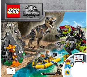 LEGO T. rex vs Dino-Mech Battle 75938 Instructions