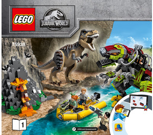 LEGO T. rex vs Dino-Mech Battle Set 75938 Instructions