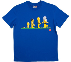LEGO T-Shirt - Evolution of the Minifigure (852810)