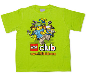 LEGO T-Shirt - Lego Club (Lime) (TS67)