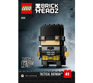 LEGO Tactical Batman & Superman Set 41610 Instructions