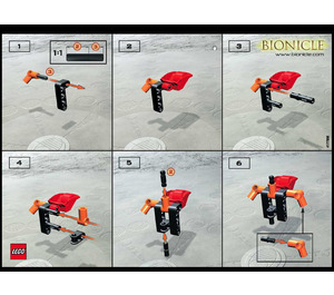 LEGO Tahnok Va Set 1431 Instructions