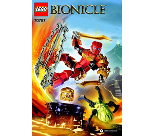 LEGO Tahu - Master of Fire 70787 Istruzioni