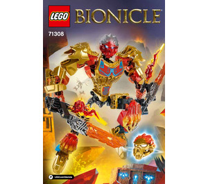 LEGO Tahu - Uniter of Fire Set 71308 Instructions