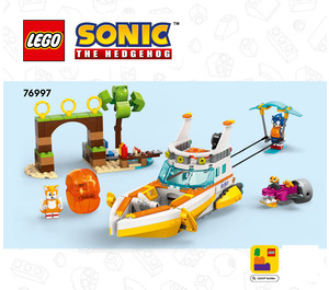 LEGO Tails' Adventure Boat Set 76997 Instructions