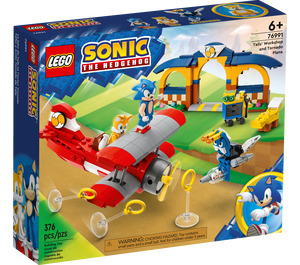 LEGO Tails' Workshop en Tornado Vliegtuig 76991 Packaging