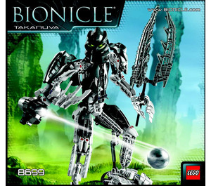 LEGO Takanuva Set 8699 Instructions