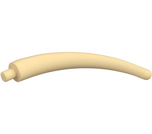 LEGO Tan Animal Tail End Section (40379)