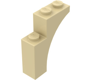 LEGO Beige Kaari 1 x 3 x 3 (13965)