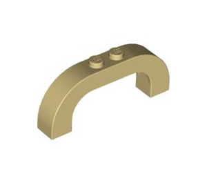 LEGO Tan Arch 1 x 6 x 2 with Curved Top (6183 / 24434)