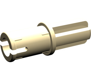 LEGO Tan Axle to Pin Connector with Friction